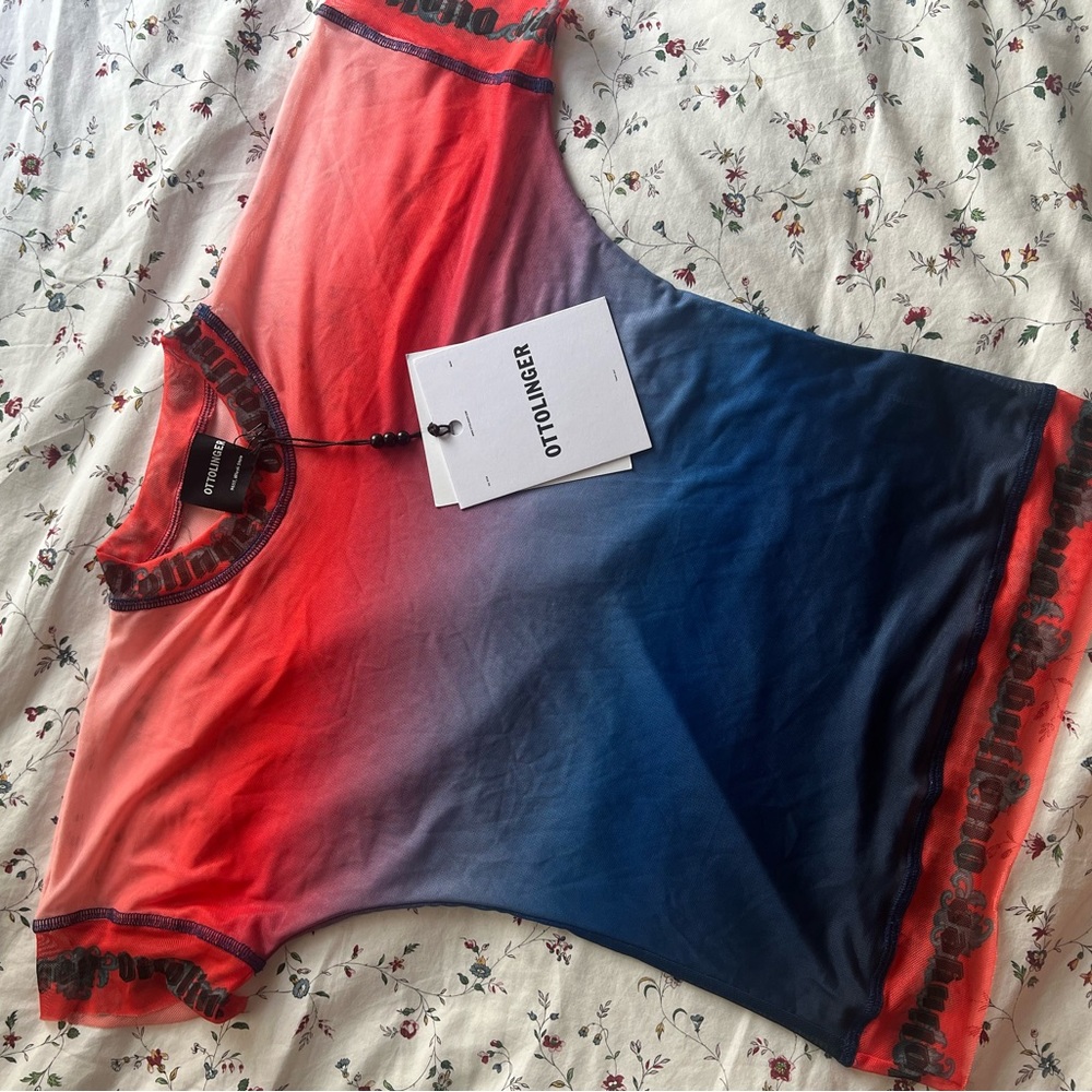 Ottolinger x Palm Angels mesh top